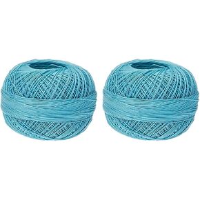 Handy Hands Lizbeth Premium Cotton Thread, Size 40, Turquoise Light in Kuwait