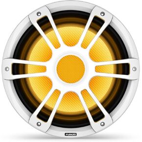 Garmin Fusion® Signature Series 3i Marine Subwoofers, 12" 1400-watt CRGBW Sports White Marine Subwoofer