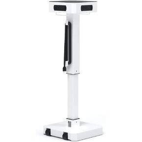 Luxor LuxPower Mobile AC and USB Charging Tower with 8 USB Charging Ports, 8 AC Outlets - White, 14" W x 14" D x 40" H