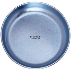 Titanium Plate Camping Picnic Tableware 27fl oz Cooking Utensils Extremely Light Dishes Bowl 110g (TA8220B)