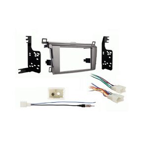 Ammarony Audio متوافق مع Toyota Rav4 2013 2014 2015 2016 Double Din Stereo Harness Radio Radio Package Dash Kit Package