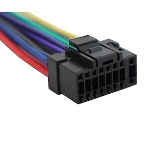 Harmony Audio Compatible with Alpine CDA-9855 Aftermarket Stereo Radio Receiver Replacement Wire Harness Cable