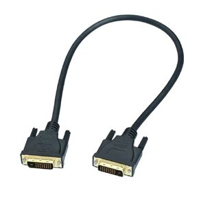 45cm DVI-D 24+1 Digital Video Cable Short DVI for Computer M>oni>tor