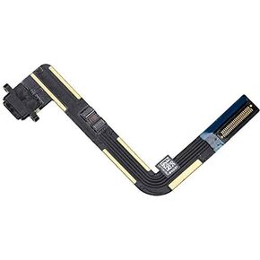 OEM Replacement for iPad Air 1st Generation A1474 A1475 USB Charger Charging Port Dock Connector USB Port Flex Cable USA (Black)