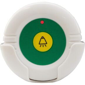 Smart Caregiver Wireless Reset Button Compatible with Central Monitoring Alarms (433-CMU, 433-CMU-40, 433-CMU-30 or 433-EC) - Reset Up To 100 Feet Away