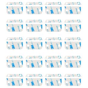Replacement Adhesive Compatible with Ring Alarm Contact Sensors & Magnets (2nd Gen) – 40-Pack Double-Sided Tape for Easy Installation (20 Pieces for Sensors & 20 Pieces for Magnets)
