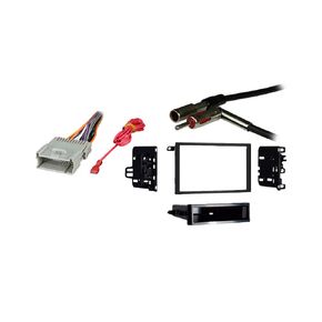 Harmony Audio Compatible with Chevy Tracker 1998 1999 2000 2001 2002 2003 2004 Double DIN Stereo Harness Radio Install Dash Kit Package