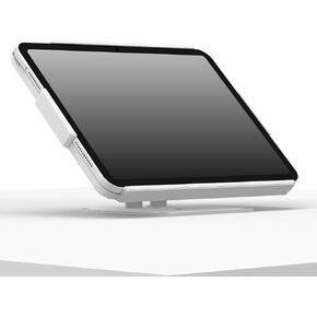 VidaMount White Open Enclosure and Adjustable Tilt and Swivel Desk/Table Mount [Bundle] Compatible with Amazon Fire HD 8" 12th Gen (2024)