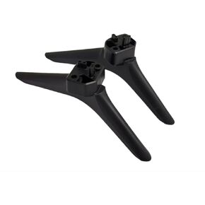 OEM Part - TV Base Stand Legs Compatible with Hisense 65" Base Tabletop TVs Stand for Models 65R6E1, 65R6E3, 65R6E4 Screws Included., Black