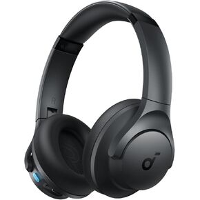 Soundcore Q11i Wireless Over-Ear Bluetooth Headphones by Anker, Deep Bass, 60H Playtime, Hi-Res Audio, Detachable Ear Cushions, Multipoint Connection (Renewed)