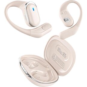 سماعات أذن Bluetooth اللاسلكية ، و 50 ساعة من سماعات الصوت الاستريو مع براعم الأذن المفتوحة IPX7 ، مثالية لللياقة والسفر