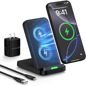 for Moto G Power 5G 2025 2024 Wireless Charger Fast Charging Pad for Moto G Stylus 5G 2024/Edge,15W Wireless Charger Stand Android Phone Mat Desk with 18W Power Adapter for Samsung S24 Ultra/S23/S25+