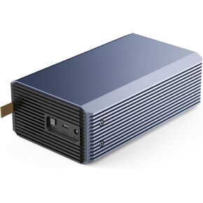 Dual 2.5" / 3.5" SATA Hard Disk Array Cabinet Dual Bays Hard Drive Enclosure with RAID Function USB3.0 Serial Port Disk Array Box with Fan for Desktop PC Laptop