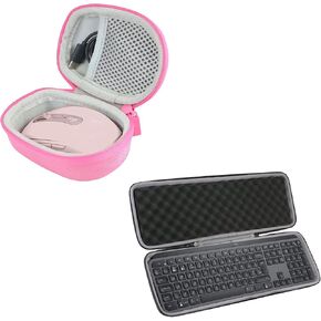 co2CREA Hard case for LogitechMX Anywhere 3 Mouse + MX Keys Keyboard