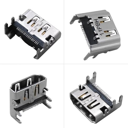 USonline911 2x HDMI Port and 1x Metal 5 inch Bit Driver and 2x Precision Bits for Sony Playstation 4 PS4, Display Socket Interface Jack Connector Repair Kit in Saudi Arabia