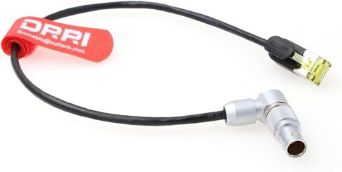 كابل Arri Alexa مع قابلة للدوار 180 درجة 10 دبوس إلى RJ45 CAT7 Ethernet Cable in Saudi Arabia