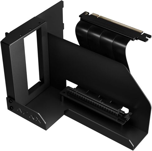 V1 Vertical GPU Holder Bracket+Riser Cable PCIE 5.0 -Black- in Saudi Arabia