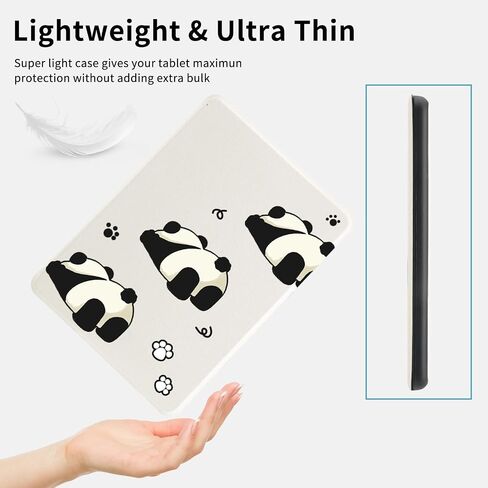 حالة صدف الأزرق لـ Kindle Paperwhite 12th Generation 7 Int & Kindle Colorsoft Signature Edition 2024 إطلاق مع غطاء الورقة الجلدية باليد PU مع النوم التلقائي/الاستيقاظ in Saudi Arabia