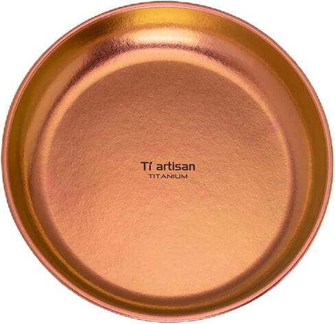 Titanium Plate Camping Picnic Tableware 27fl oz Cooking Utensils Extremely Light Dishes Bowl 110g (TA8220B) in Saudi Arabia