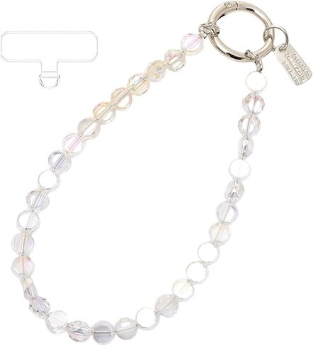 Phone Lanyard Charm Crystal Bling Rhinestone Wrist Strap Phone Strap Bag Accessories for Women in Saudi Arabia