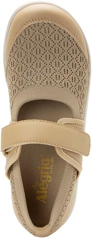 Alegria Women's Dinamo Sand Lightweight Knit Mary Jane Comfort Tennis Sneaker Athletic Walking Shoess 7-7.5 M US in Saudi Arabia