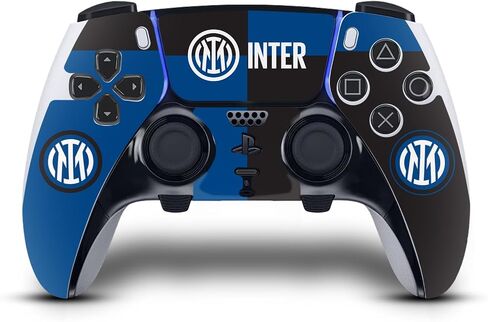 Head Case Designs Officially Licensed Inter Milan Logo Badge Vinyl Sticker Gaming Skin Decal Cover Compatible With Sony PlayStation 5 PS5 DualSense Edge Controller in Saudi Arabia