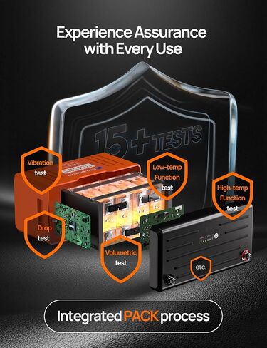 ECO-WORTHY 12V 100AH LiFePO4 Lithium Battery with SOC Display, Upgrade 2.0 with built-in Bluetooth, 100A BMS with Low-Temp Protection, Suitable for RV, Camping, Solar Off-Grid trolling motor in Saudi Arabia