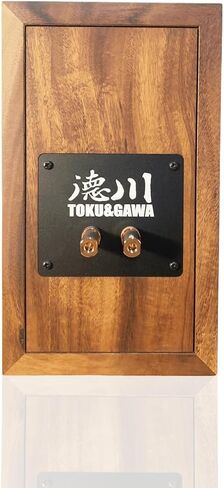 TOKU&GAWA Audiophile Bookshelf Speaker – Handcrafted Solid Acacia Wood, 3" Bamboo Full-Range Driver, Horn Port for Deep Bass | Ideal for Gaming, Home Theater, PC, Studio & Audiovisual Setups in Saudi Arabia