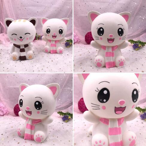 H&W Lovely Pink Piggy Bank for Baby, Very Cute Coin Bank, Shatterproof Money Bank for Kids --- Crown Stare Piggy, Great Coin Bank Gift for Boy, Girl in Saudi Arabia