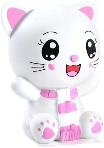 H&W Lovely Pink Piggy Bank for Baby, Very Cute Coin Bank, Shatterproof Money Bank for Kids --- Crown Stare Piggy, Great Coin Bank Gift for Boy, Girl in Saudi Arabia