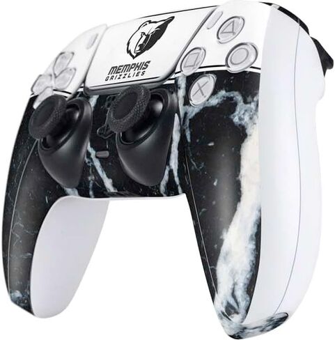 Skinit Decal Gaming Skin Compatible with PS5 Controller - Officially Licensed NBA Memphis Grizzlies Canvas Design in Kuwait