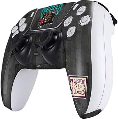 Skinit Decal Gaming Skin Compatible with PS5 Controller - Officially Licensed NBA Memphis Grizzlies Canvas Design in Kuwait