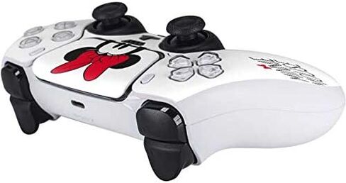 Skinit Decal Gaming Skin Compatible with PS5 Controller - Officially Licensed Disney Minnie Mouse Design in Kuwait