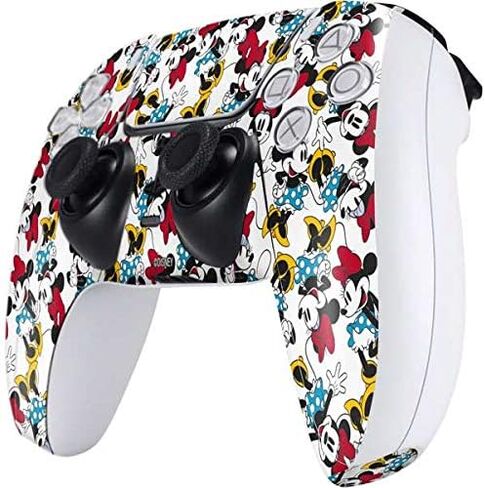Skinit Decal Gaming Skin Compatible with PS5 Controller - Officially Licensed Disney Minnie Mouse Design in Kuwait