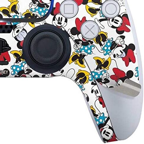 Skinit Decal Gaming Skin Compatible with PS5 Controller - Officially Licensed Disney Minnie Mouse Design in Kuwait