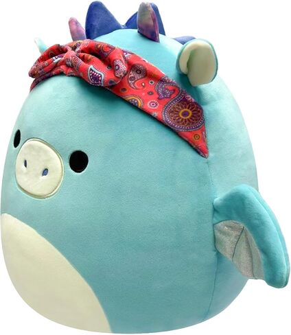 Squishmallows Original 14-Inch Lilou Beige Spotted Seal with White Belly - Large Ultrasoft Official Jazwares Plush in Kuwait