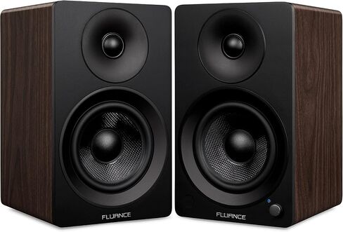 مرجع Fulance RT82 High Fidelity Vinyl Durntable مع PA10 phono preamp و AI61 مكبرات الصوت 6.5 بوصة ، خرطوشة Ortofon OM10 ، مضخم الفئة D 120W ، Bluetooth (الجوز الطبيعي) in Kuwait