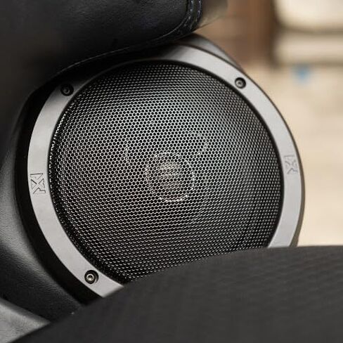 NVX® XFHD6F Premium 6.5" Motorcycle Speakers, 600W Peak (300W RMS), 2-Ohm Front Fairing Coaxials with 1" Titanium Tweeters, Waterproof, Plug-and-Play Upgrade for Harley-Davidson Touring 2014 up (Pair) in Saudi Arabia