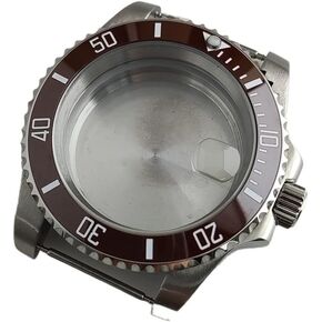 NH35 Case 40mm Case With Ceramic Bezel Added To Fit NH35 NH36 Movement watch case