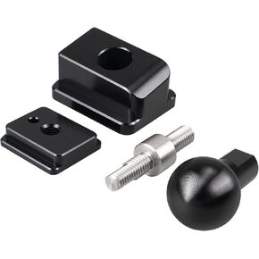 Bevinsee Lower Dashboard Ball Mount متوافق مع استبدال Toyota 4Runner 2014-2024 لـ 8395035090 Black
