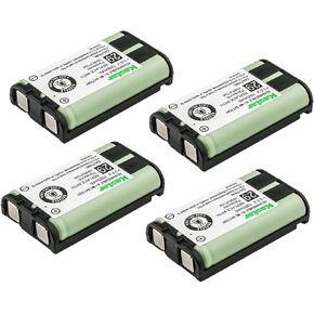 Kastar 2-Pack HHR-P104 Battery Replacement for Panasonic KX-TG2300 KX-TG2302B KX-TG2312W KX-TG2313F KX-TG2313P KX-TG2313W KX-TG2314W KX-TG2314WT KX-TG2322B KX-TG2335S KX-TG2336S KX-TG2343F