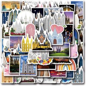 60pcs LDS Aesthetics Cartoon Waterproof Vinyl Stickers for Boys Adults for Water Bottles Laptop Suitcase for Birthday Party Supplies Halloween Decoration Favors