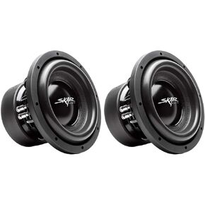 (2) Skar Audio EVL-10 D4 10" 2000 Watt Max Power Dual 4Ohm Car Subwoofers, Pair of 2