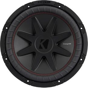 Kicker 52CVR104 - CVR10 CompVR 10-Inch (25cm) Subwoofer, DVC, 4-ohm