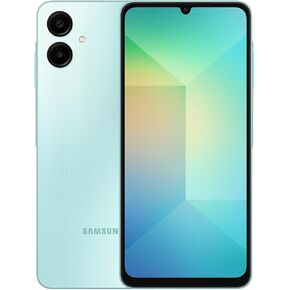Samsung Galaxy A06 4G LTE (128GB + 4GB) الإصدار اللاتيني SM -A065M/DS مصنع 6.7 "Dual SIM 50MP مزدوج (حزمة الحالة) - (الأزرق الفاتح)