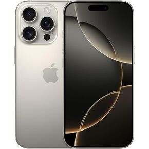 Apple iPhone 16 Pro Max, US Version, 1TB, Natural Titanium - Unlocked (Renewed)