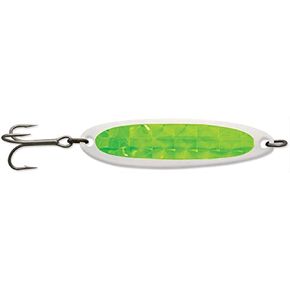 Luhr Jensen Luhr-Jensen 1 Krocodile (Treble Hook) Chrome/Flo Prism-Lite Luhr-Jensen 1003-100-0360: 1 Krocodile (Treble Hook) Chrome/Flo Prism-Lite, Green, 1 oz