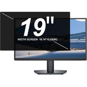 19" Desktop Privacy Screen Protector Filter Computer Privacy Screen Shield, Anti-Blue Light Monitor Privacy Screen Fliter, Security Protector Film,