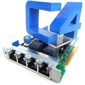 HP 665238-001 HP Ethernet 366FLR Adapter - 1GB- 4-Port