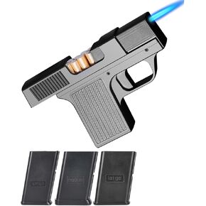 Luxury 3-in-1 Smoking Kit for Men – Torch Lighter & Storage Case, for Dad, Husband, or Grandpa